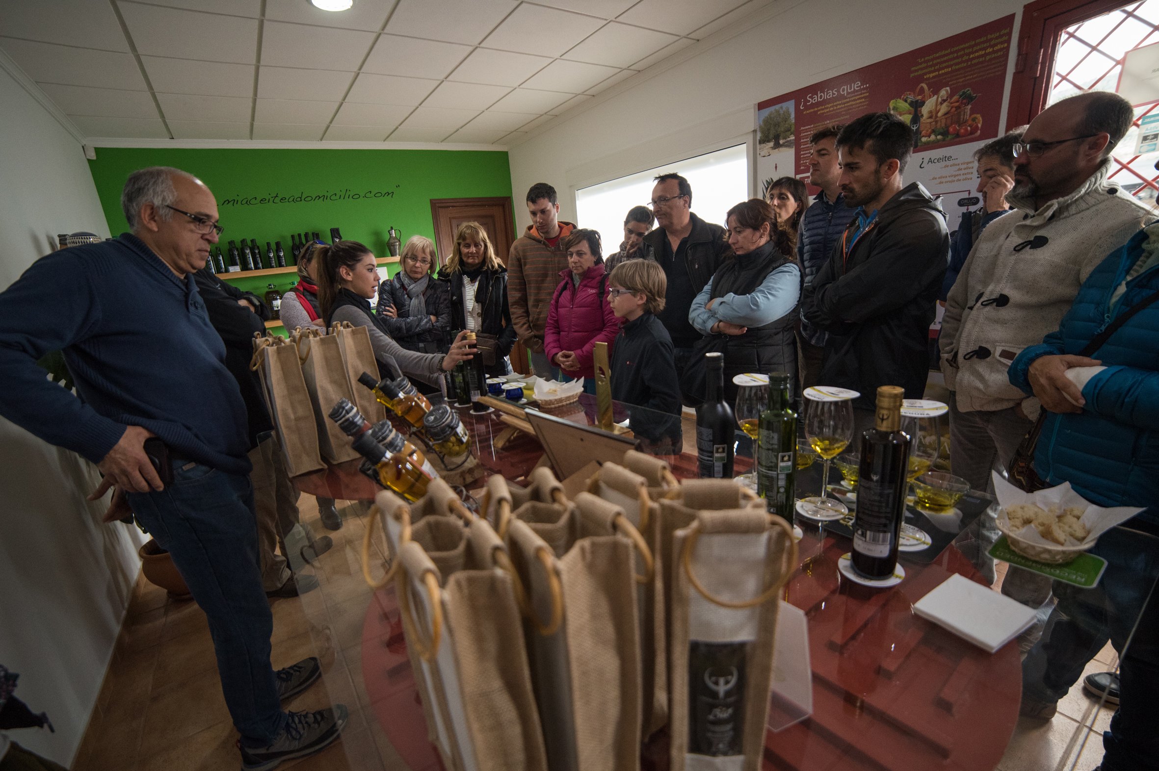 
Oleoturismo
Visita nuestra almazara y descubrirás cómo se elabora el oro líquido, diferencias entre tipos de aceite, variedades de aceituna... ¡y mucho más!